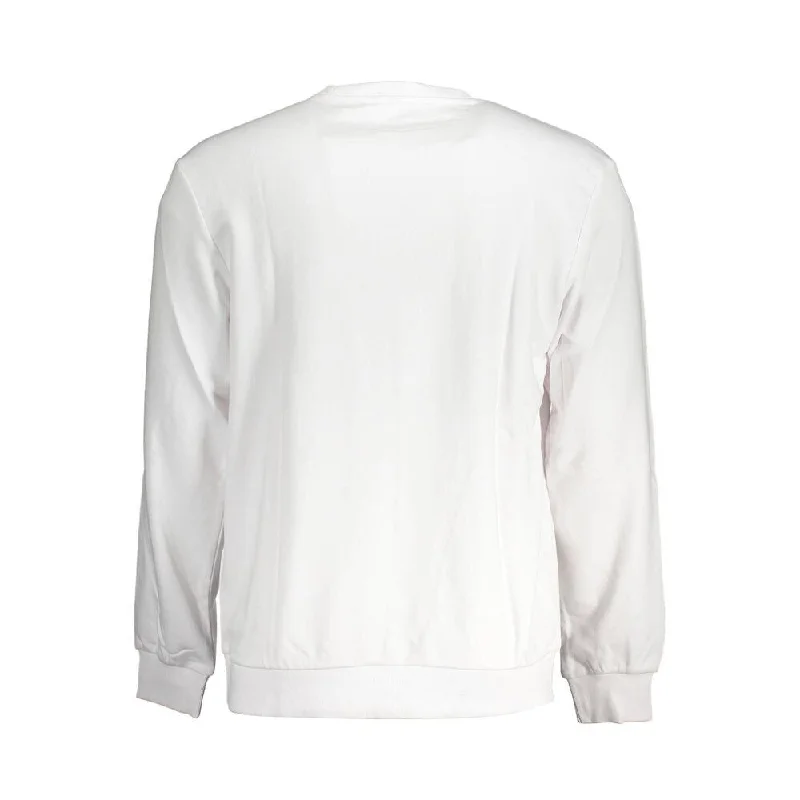 Men's Sweaters with Stand-Up CollarsFila Eco-Conscious White Crew Neck Men's Sweater Men's Sweaters with Stand-Up CollarsFila Eco-Conscious White Crew Neck Men's Sweater