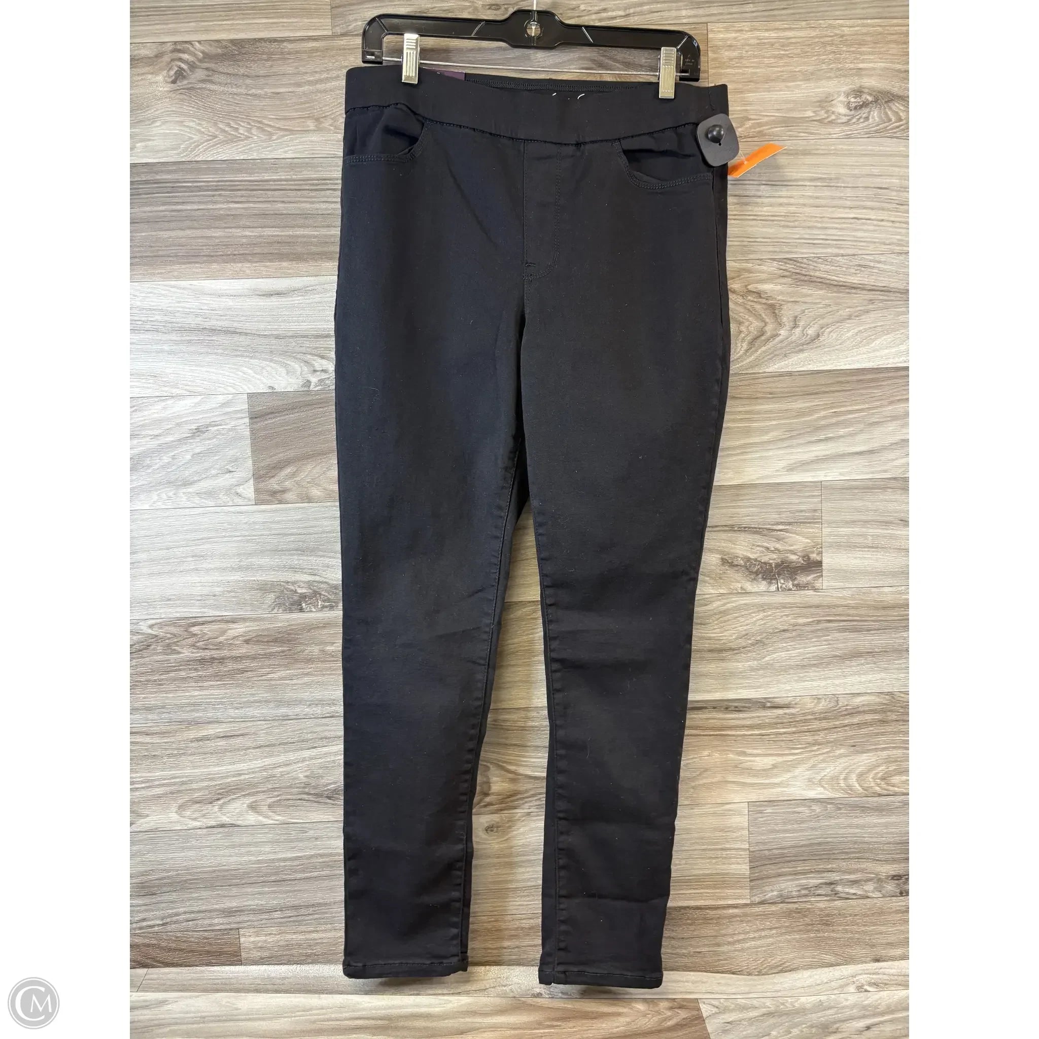 Cool Distressed Men's JeansJeans Straight By Gloria Vanderbilt In Black, Size: 10