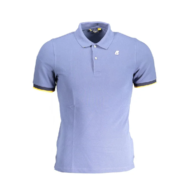 Men's Shirts with Elastic WaistbandsK-WAY  Cotton Polo Men's Shirt