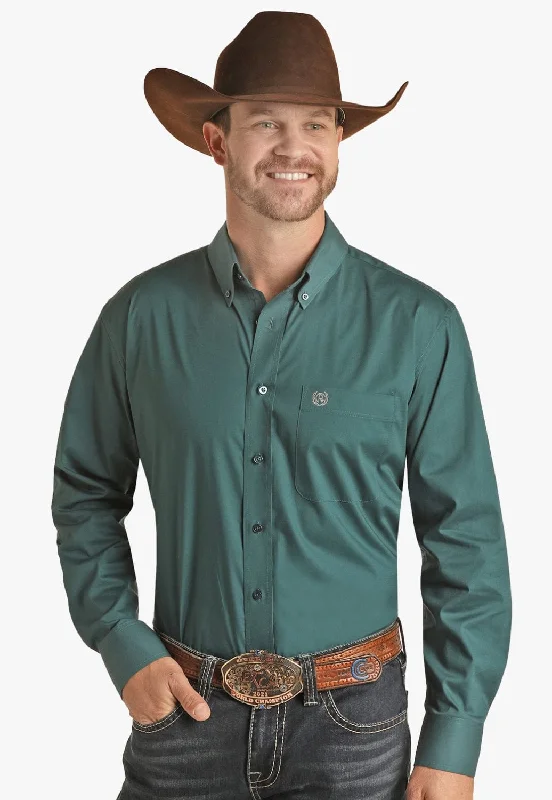 Men's Camouflage Shirts for an Outdoor AppealPanhandle Mens Solid Stretch Poplin Long Sleeve Shirt Men's Camouflage Shirts for an Outdoor AppealPanhandle Mens Solid Stretch Poplin Long Sleeve Shirt