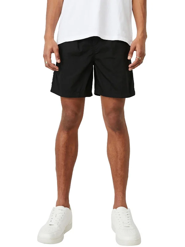 Durable and Tough Men's Work and Cargo ShortsMens Drawstring Hem Polyester Casual Shorts Durable and Tough Men's Work and Cargo ShortsMens Drawstring Hem Polyester Casual Shorts