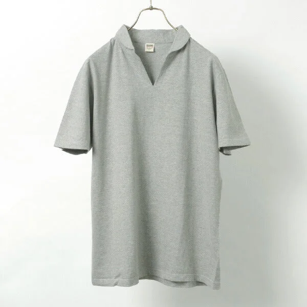 Men's Shirts with TiesBARNS / Cozun Knit Vintage Skipper Polo Shirt