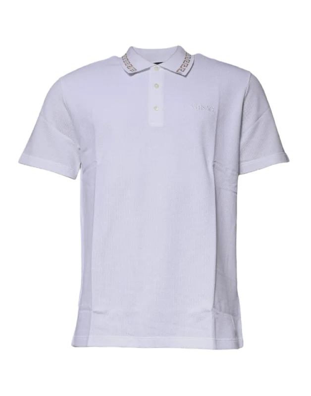 Men's Dressy Shirts for Formal EventsVersace Viscose Colla Men Polo Short Sleeves Men's T-shirt Men's Dressy Shirts for Formal EventsVersace Viscose Colla Men Polo Short Sleeves Men's T-shirt