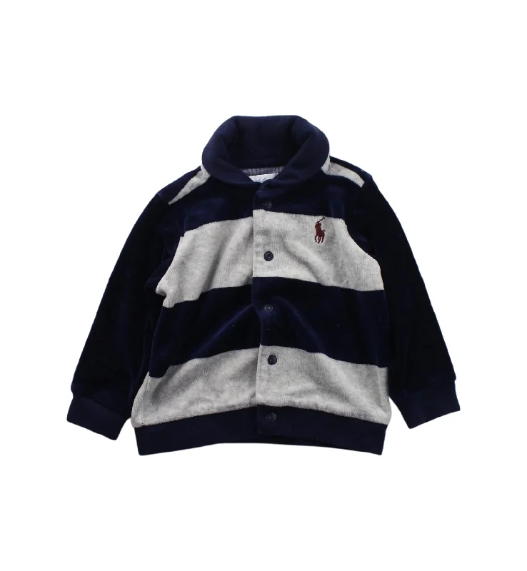 Men's Sweaters with Ribbed CuffsRalph Lauren Cardigan 6-12M