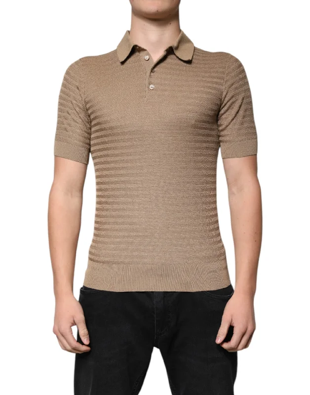 Men's Shirts with Appliqué DetailsDolce & Gabbana Colla Short Sleeves Polo Men's T-shirt Men's Shirts with Appliqué DetailsDolce & Gabbana Colla Short Sleeves Polo Men's T-shirt