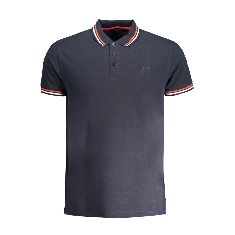 Men's Shirts with Button-Down PocketsCavalli Class  Cotton Polo Men's Shirt
