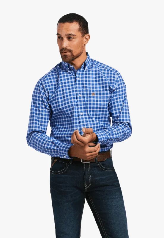 Durable Men's Work ShirtsAriat Mens Pro Series Gyles Stretch Long Sleeve Shirt