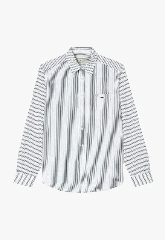 Men's Dressy Casual Shirts for Smart-Casual EventsR.M. Williams Mens Collins Long Sleeve Shirt Men's Dressy Casual Shirts for Smart-Casual EventsR.M. Williams Mens Collins Long Sleeve Shirt