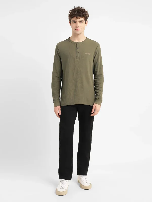Men's Dressy Shirts for Formal EventsMen's Solid Slim Fit T-shirt