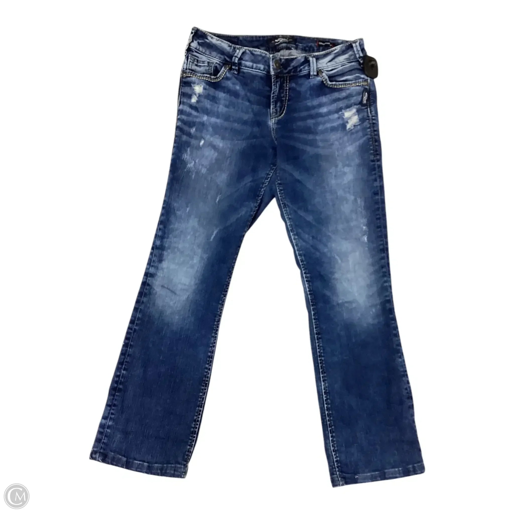 Relaxed-Fit Men's JeansJeans Boot Cut By Silver In Blue Denim, Size: 6