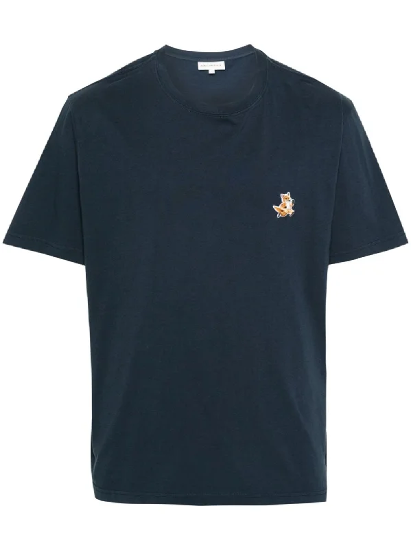 Men's Unique and Designer TopsMaison Kitsune Men's' T-Shirts And Polos blue
