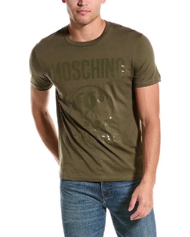 Men's Shirts with Floral PrintsMoschino T-Shirt