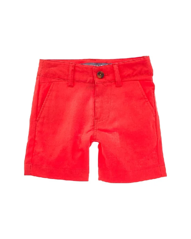 Chino-Style Men's Dress ShortsAppaman Linen-Blend Trouser Short