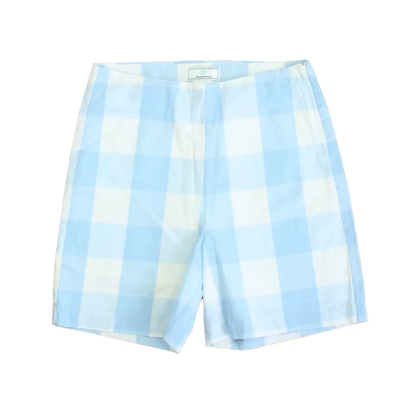 Patterned and Solid Men's Bermuda ShortsClassic Prep Girls Bluebell Check Shorts Size: 6-14 Years