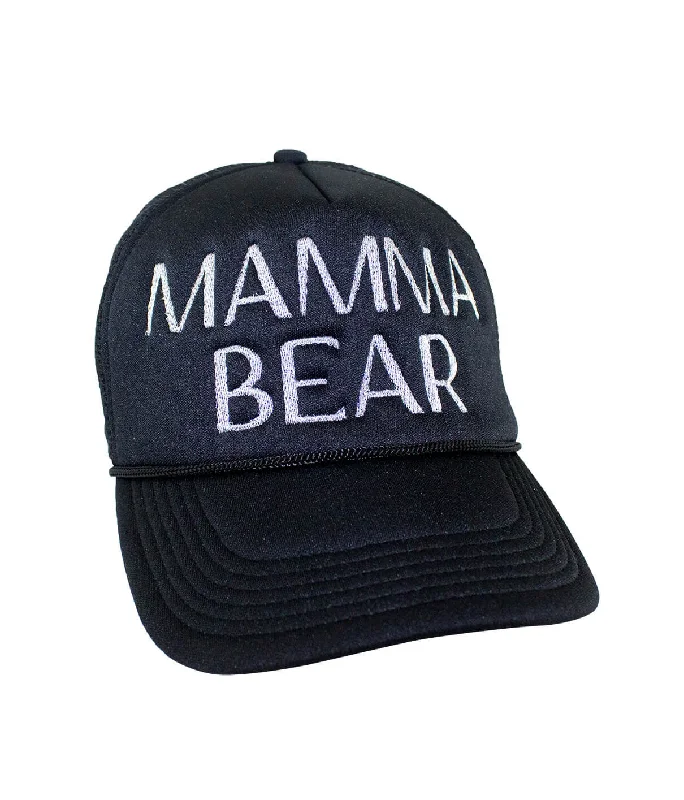 Female Fisherman Hats"Mamma Bear" Foam Trucker Hat
