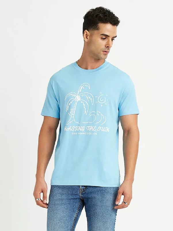 Men's Performance Shirts for SportsMen's Graphic Print Slim Fit T-Shirt