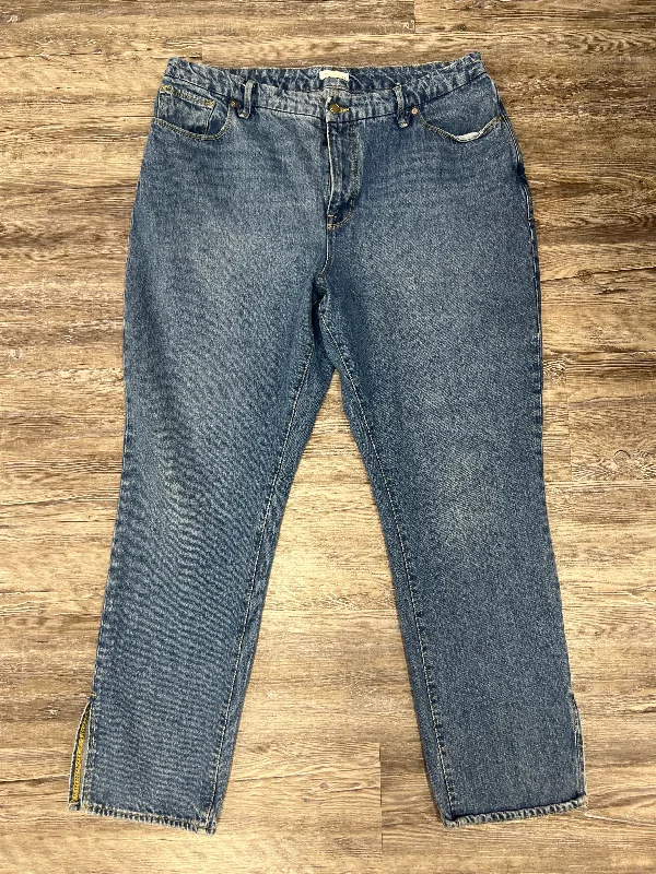 Hipster Men's JeansJeans Designer By Good American In Blue Denim, Size: 16