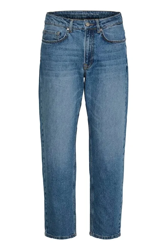 Men's Jeans with a Distressed LookEW Mommy Blu 139 High Straight Y