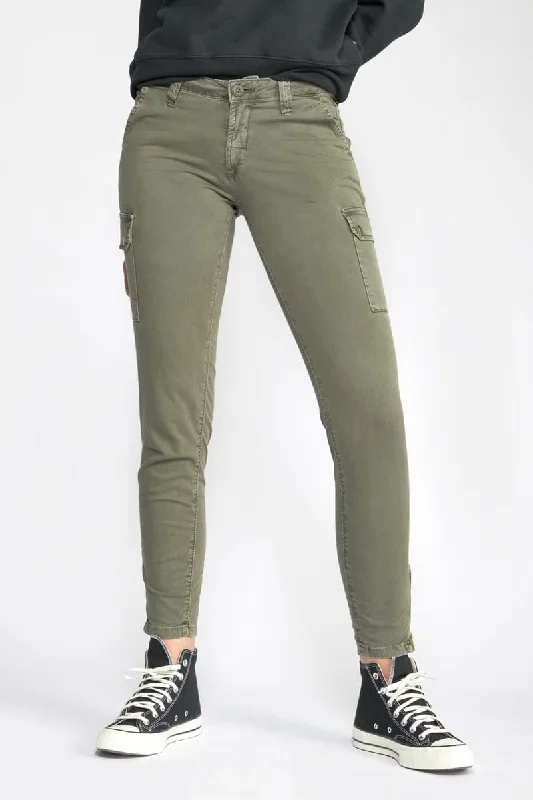 Cool Distressed Men's JeansLT Farmy military khaki jeans