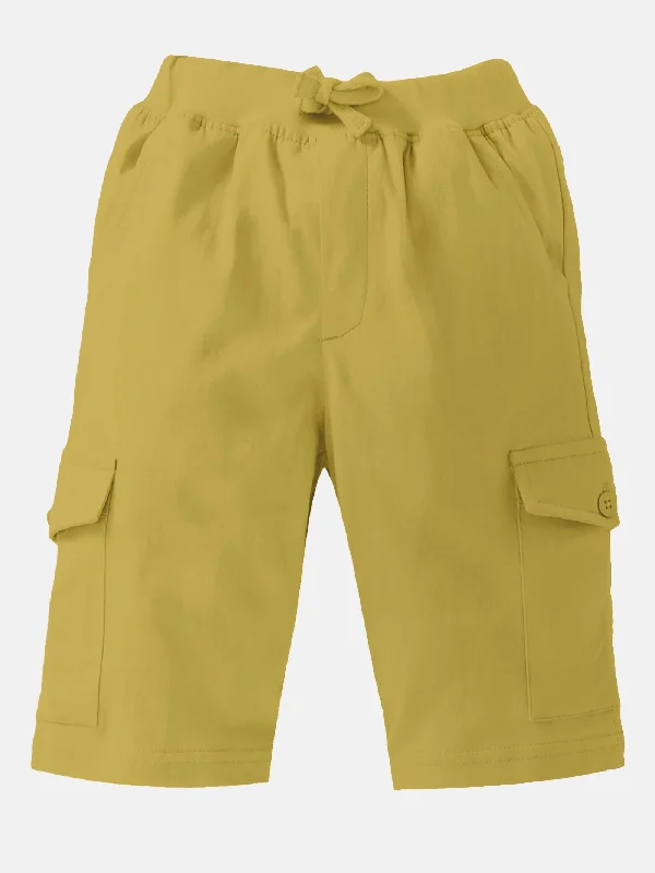 Men's Dressy and Polished Short Pants for Formal EventsBoys Knee Length Cargo Short
