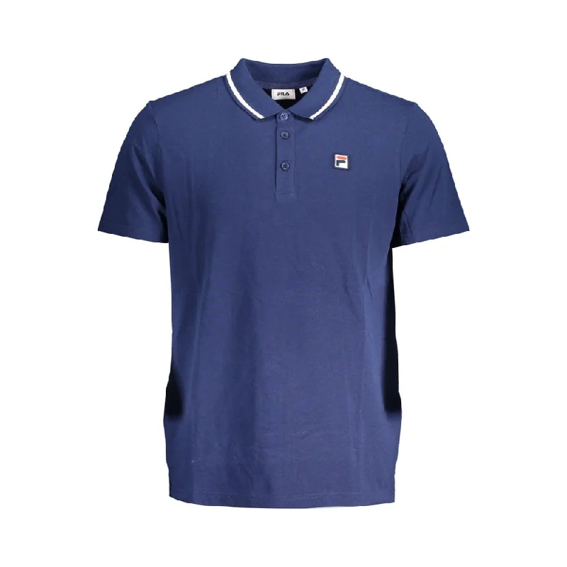 Men's Long-Sleeved ShirtsFila  Cotton Polo Men's Shirt