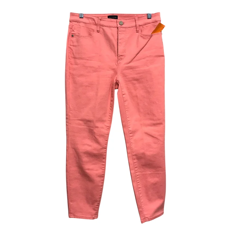 Wide-Leg Men's JeansJeans Jeggings By Talbots In Pink, Size:6