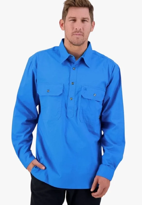 Men's Sleeveless Shirts for Summer ComfortSwanndri Mens Bendigo Closed Front Work Shirt Men's Sleeveless Shirts for Summer ComfortSwanndri Mens Bendigo Closed Front Work Shirt