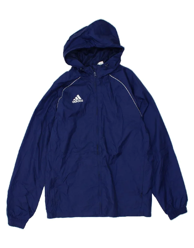 Sun-Protective Fishing HatsADIDAS Mens Hooded Rain Jacket UK 38 Medium Navy Blue Polyamide Sun-Protective Fishing HatsADIDAS Mens Hooded Rain Jacket UK 38 Medium Navy Blue Polyamide