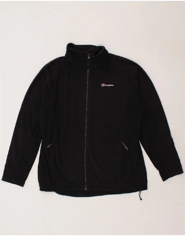 Sun-Protective Beach HatsBERGHAUS Mens Fleece Jacket UK 42 XL Black Polyester