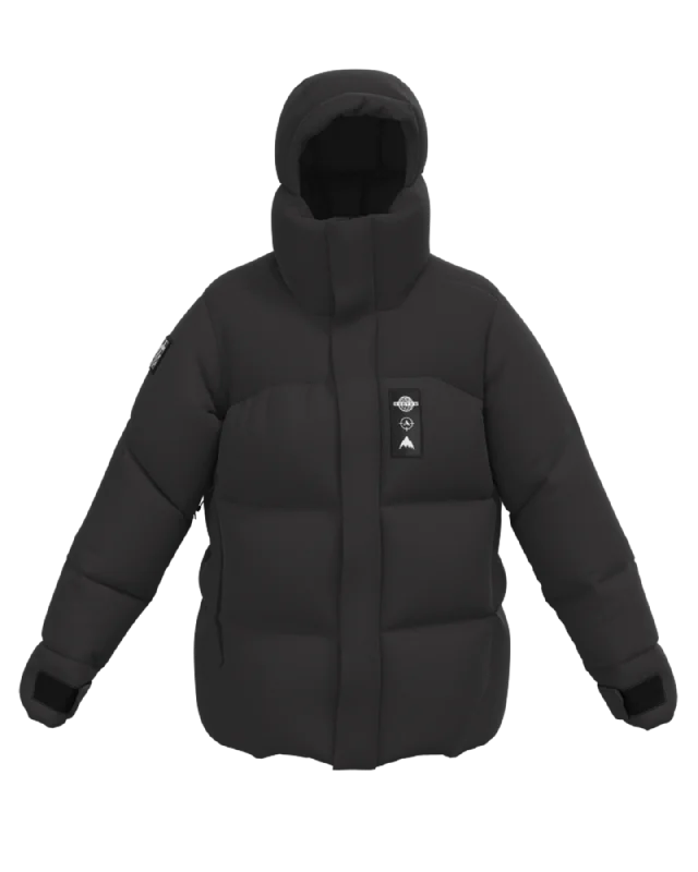 Female Fisherman HatsBurton Daybeacon Expedition Puffy Snow Jacket - True Black