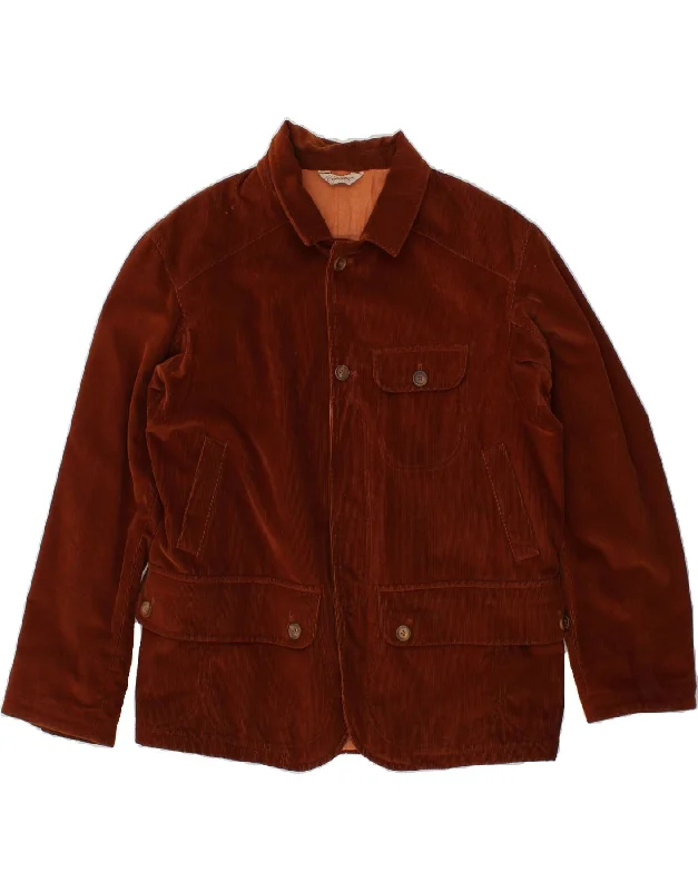 Men's Coats with Synthetic InsulationCAPALBIO Mens Corduroy Jacket IT 50 Large Brown Cotton Men's Coats with Synthetic InsulationCAPALBIO Mens Corduroy Jacket IT 50 Large Brown Cotton