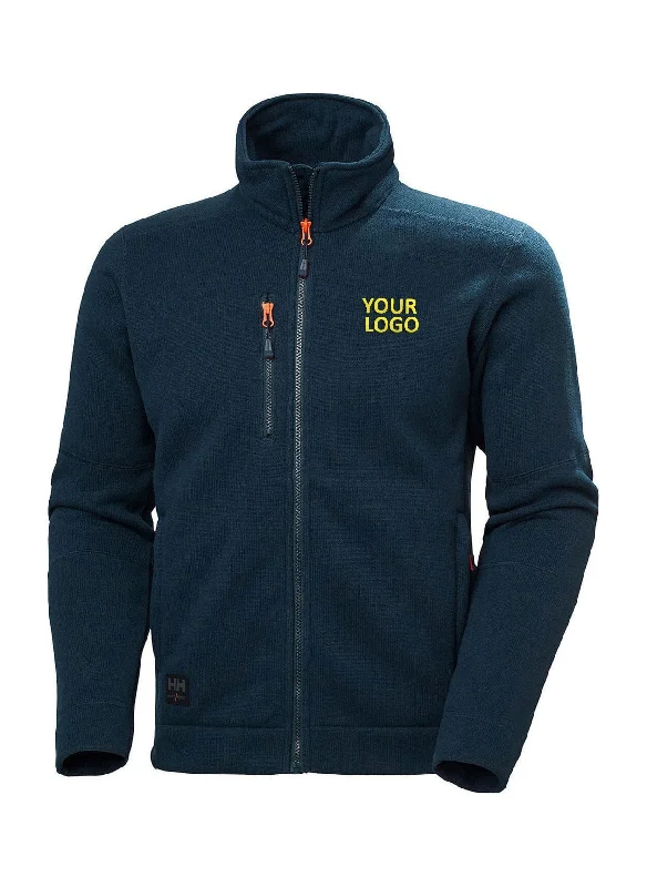 Beach Bucket CapsHelly Hansen Kensington Knit Fleece Custom Jackets, Navy