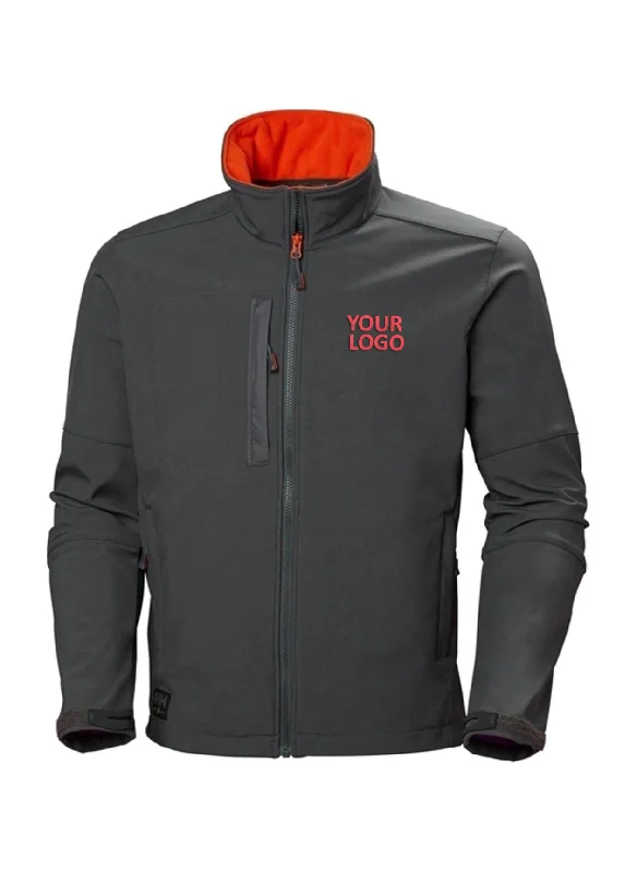 Female Fisherman HatsHelly Hansen Kensington Softshell Custom Jackets, Dark Grey