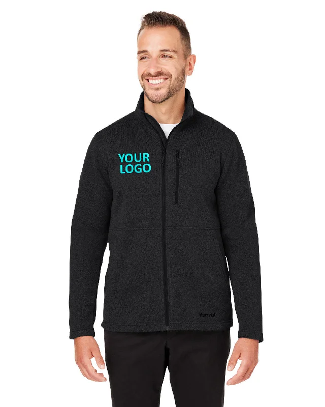Summer Bucket CapsMarmot Men's Dropline Sweater Fleece Jackets, Black