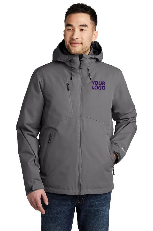 Durable Work HatsEddie Bauer WeatherEdge Custom 3-in-1 Jackets, Metal Grey