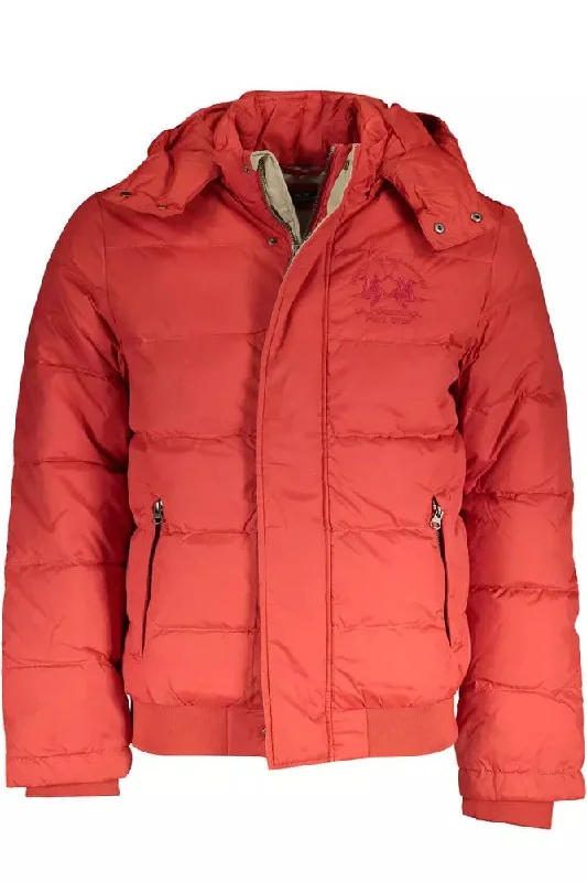 Modern BeaniesOrange Polyamide Men Jacket