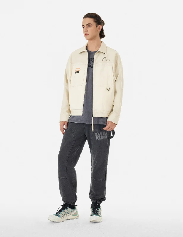 Affordable Baseball HatsEVISUKURO Garment Dyed Oversized Jacket