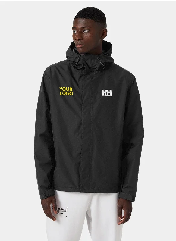 Sun-Protective Beach HatsHelly Hansen Seven J Jacket, Black