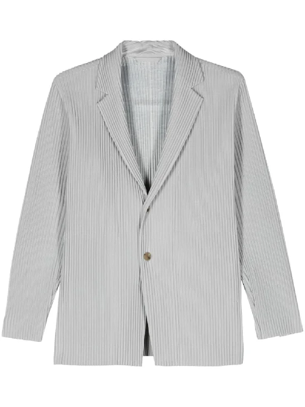 Black Cowboy HatsHomme Plisse' Issey Miyake Jackets Light Grey