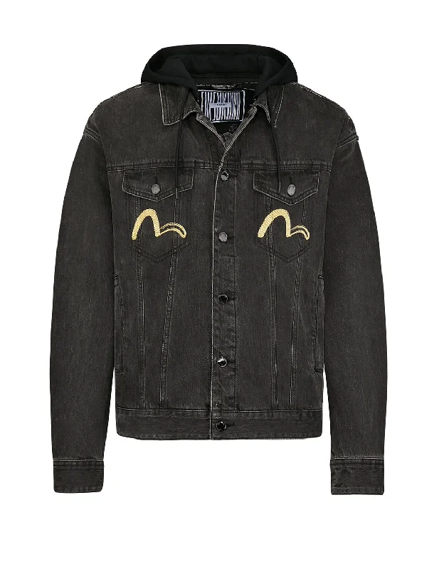 Plain Beanie CapsJacquard Monogram Denim Jacket