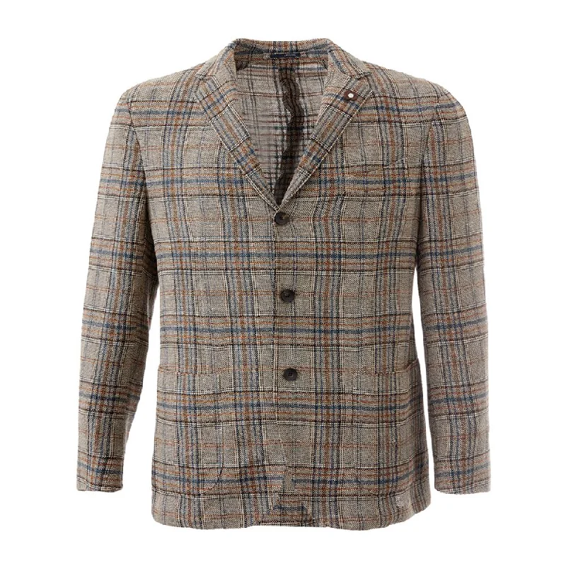 Summer Bucket CapsLardini Elegant Multicolor Linen Jacket