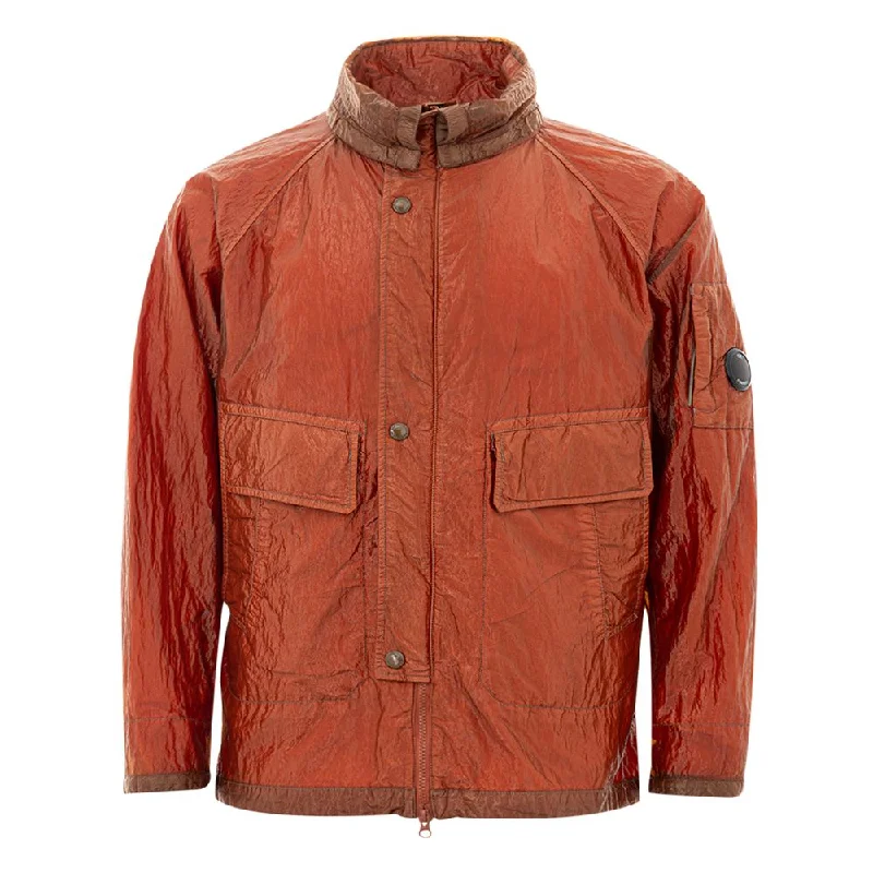 Warm Winter BeaniesOrange Polyamide High-performance Jacket