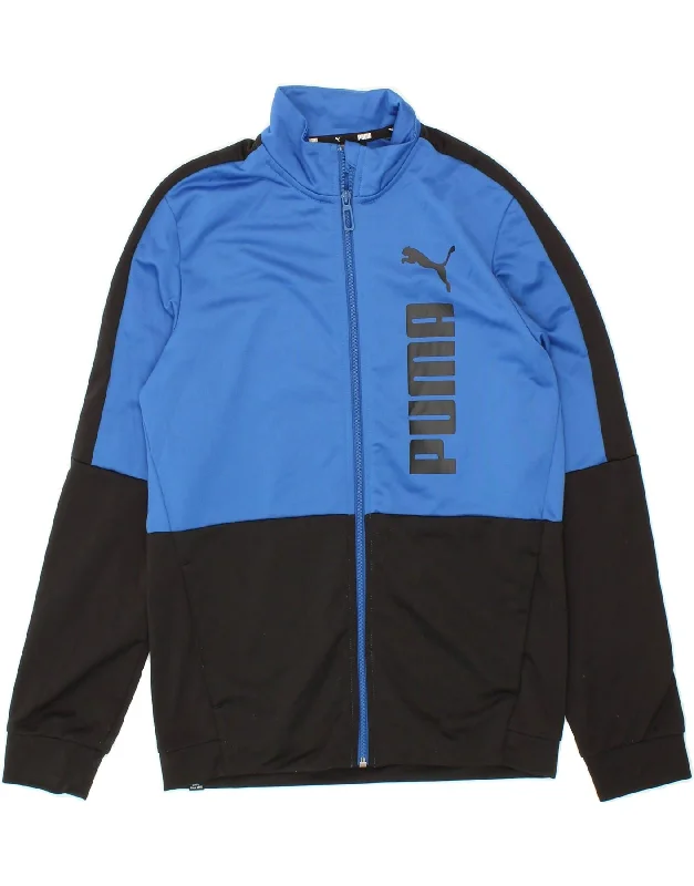 Comfortable Fisherman HatsPUMA Boys Graphic Tracksuit Top Jacket 13-14 Years XL Blue Colourblock Comfortable Fisherman HatsPUMA Boys Graphic Tracksuit Top Jacket 13-14 Years XL Blue Colourblock