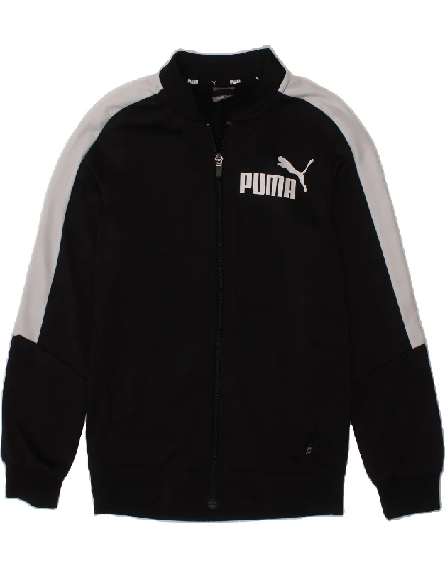 Protective Safety HatsPUMA Boys Graphic Tracksuit Top Jacket 9-10 Years Medium Black Colourblock Protective Safety HatsPUMA Boys Graphic Tracksuit Top Jacket 9-10 Years Medium Black Colourblock