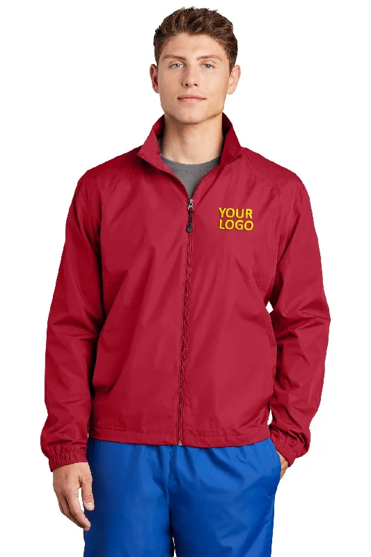 Artistic Derby HatsSport-Tek Full-Zip Custom Wind Jackets, True Red