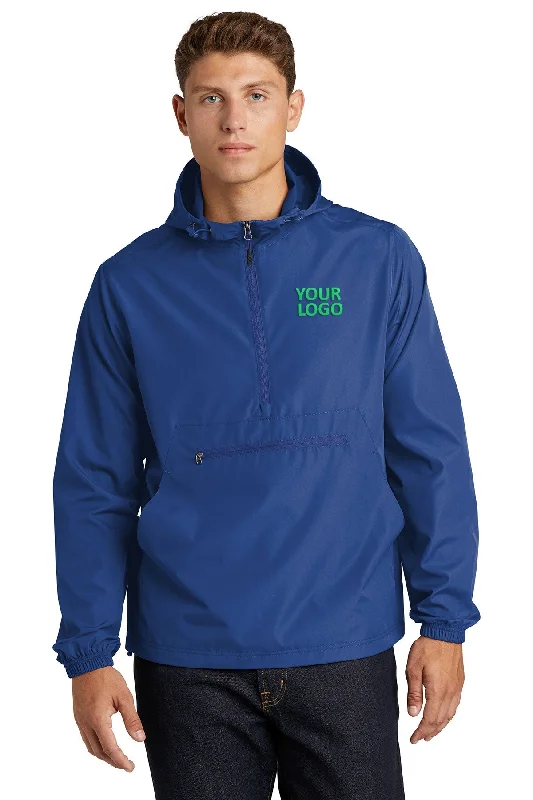 Children's Baseball HatsSport-Tek Packable Custom Anorak Jackets, True Royal