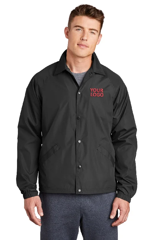Fashionable Fedora HatsSport-Tek Sideline Branded Jackets, Black