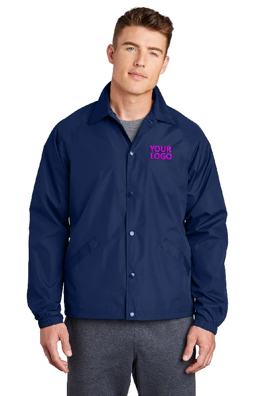 Comfortable Fisherman HatsSport-Tek Sideline Branded Jackets, True Navy