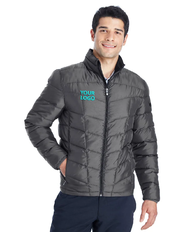 Novelty Trucker HatsSpyder Pelmo Insulated Puffer Jackets, Polar/ Black