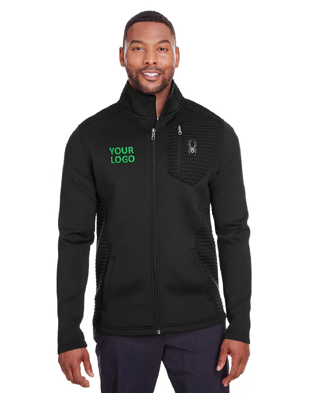 Novelty Baseball CapsSpyder Venom Full-Zip Jackets, Black